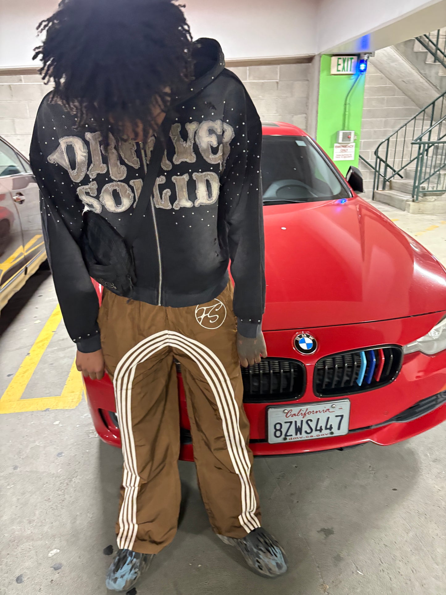 "Forever Solid" BROWN Track Pants