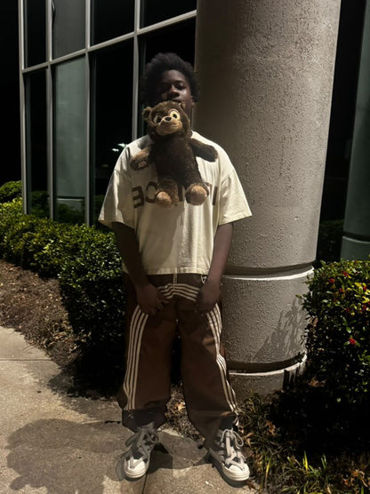 "Forever Solid" BROWN Track Pants